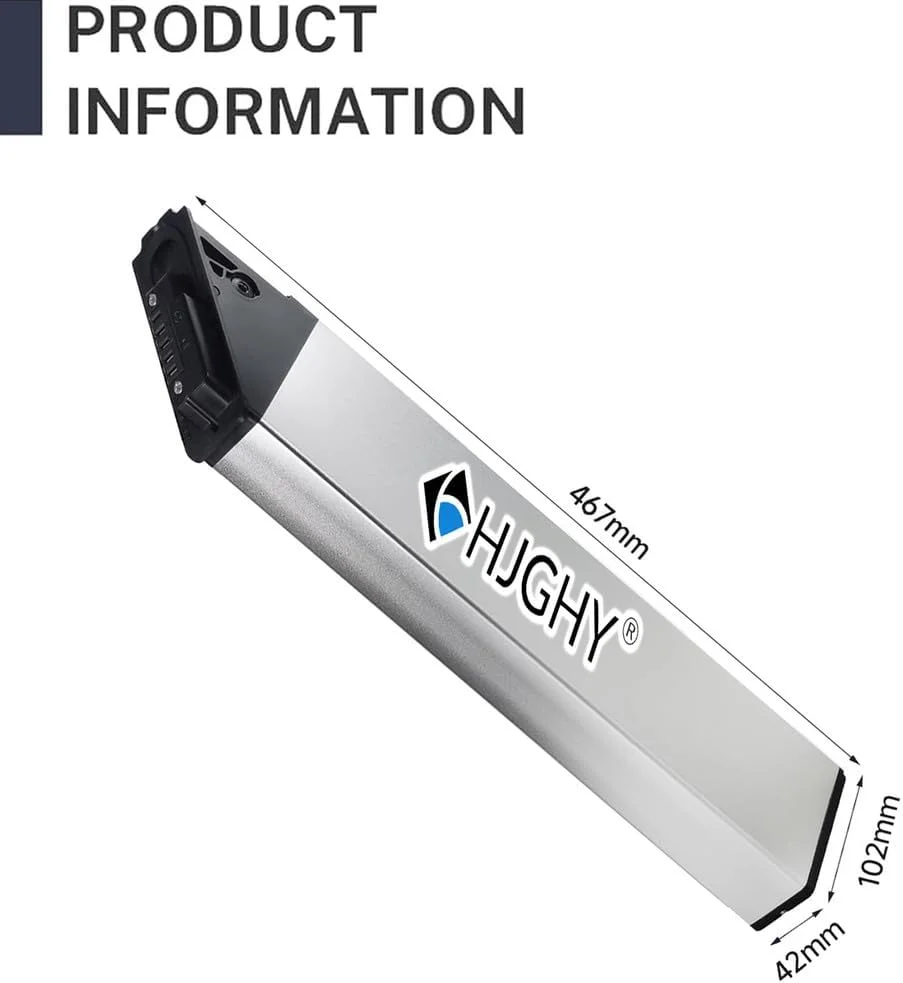 باتری دوچرخه برقی 48 ولت 10.4 آمپر ساعت، 12 آمپر ساعت، 12.8 آمپر ساعت، 14 آمپر ساعت، باتری لیتیومی داخلی به همراه شارژر، باتری تاشو 48 ولت مناسب برای کیت موتور 500W-670W