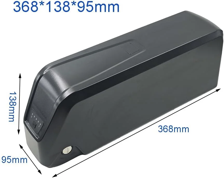 باطری لیتیوم یون 36 ولت 10.4 آمپر ساعت، 12 آمپر ساعت، 15 آمپر ساعت، 17.5 آمپر ساعت برای دوچرخه برقی، جایگزین باطری 48 ولت 12 آمپر ساعت، 15 آمپر ساعت، 17.5 آمپر ساعت، 20 آمپر ساعت، 25 آمپر ساعت برای موتور دوچرخه کوهستانی 0-1200 وات، 48v20ah