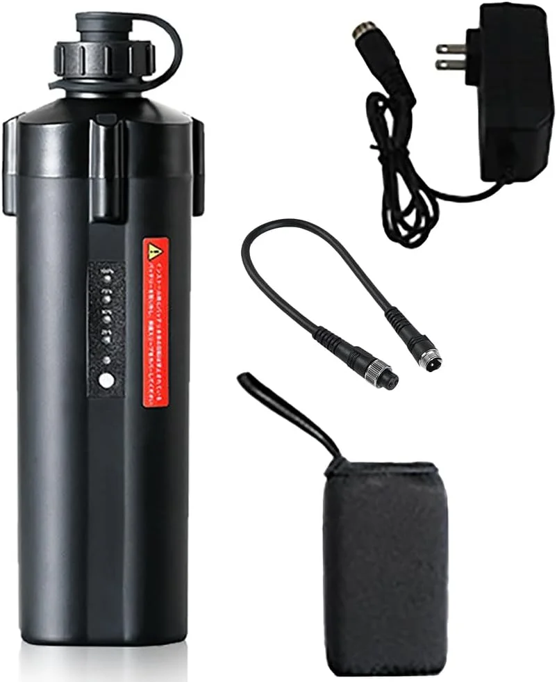 باتری لیتیومی وینچ برقی 14.8 ولت 7000mAh 10000mAh قابل تعویض برای چرخ ماهیگیری برقی به همراه کیف پارچه ای و شارژر