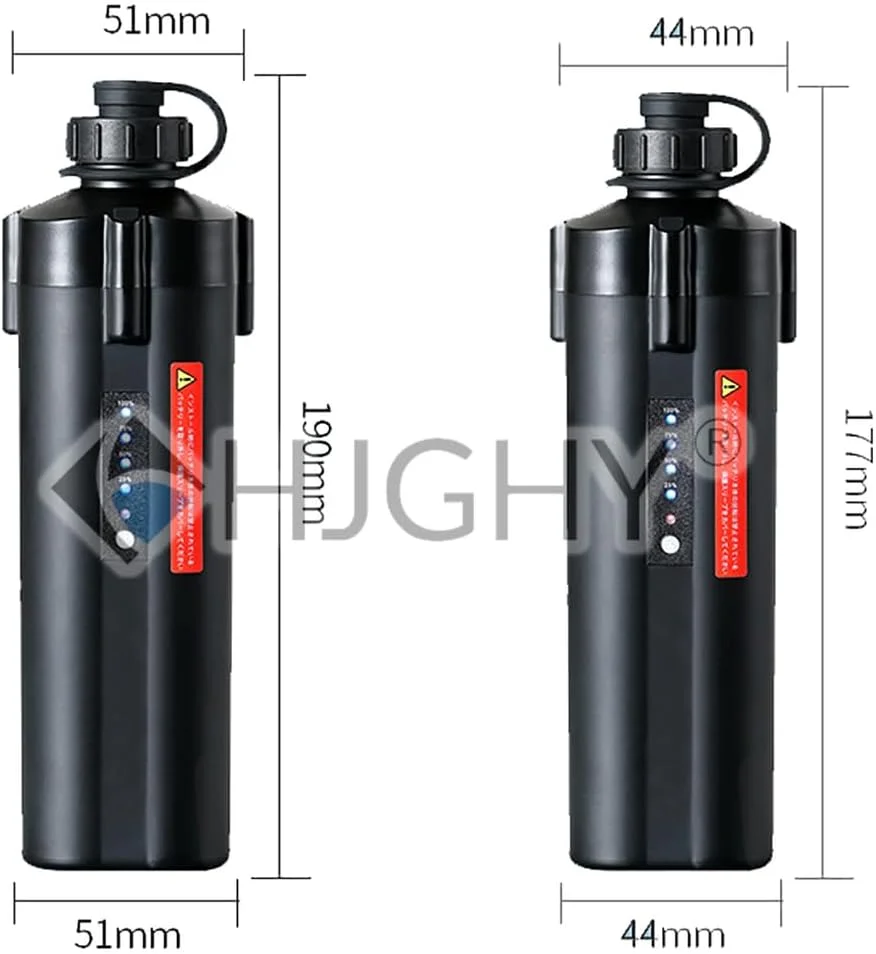 باتری لیتیومی وینچ برقی 14.8 ولت 7000mAh 10000mAh قابل تعویض برای چرخ ماهیگیری برقی به همراه کیف پارچه ای و شارژر