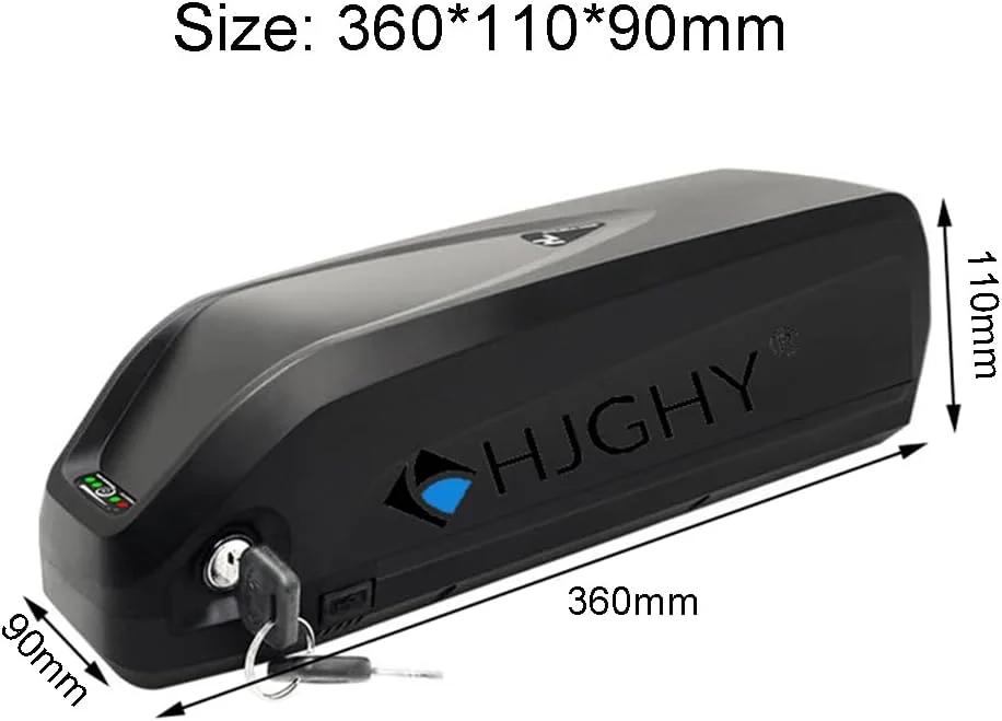 باطری لیتیوم یونی 36 ولت 8 آمپر ساعت، 10 آمپر ساعت، 13 آمپر ساعت، 15 آمپر ساعت EBike Downtube و باطری 48 ولت 8 آمپر ساعت، 10 آمپر ساعت، 13 آمپر ساعت، 15 آمپر ساعت دوچرخه الکتریکی به همراه شارژر BMS برای موتور دوچرخه کوهستانی 0-750 وات، 48 ولت، 8 آمپر ساعت