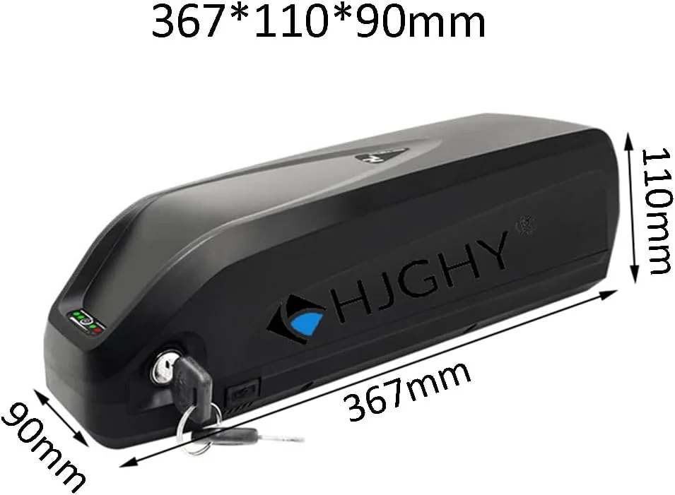 باتری لیتیوم یون 52 ولت برای دوچرخه برقی، باتری 52 ولت 10 آمپر ساعت، 15 آمپر ساعت، 18 آمپر ساعت، 20 آمپر ساعت، 25 آمپر ساعت به همراه برد محافظ BMS و شارژر برای موتورهای دوچرخه کوهستانی 0-1300 وات، X60، 52 ولت 20 آمپر ساعت