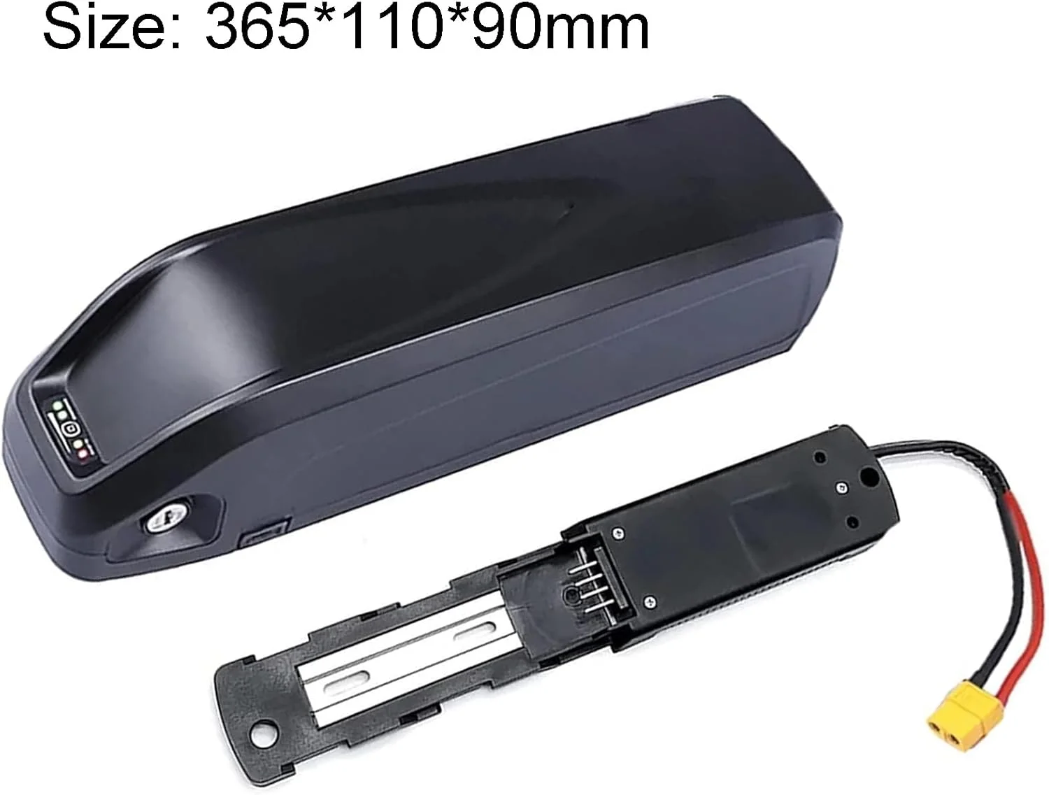 باتری لیتیوم یونی 48 ولت برای دوچرخه برقی، مناسب موتور 0-1000 وات، مدل S039 3، با پورت USB و شارژر، 48 ولت 20 آمپر ساعت