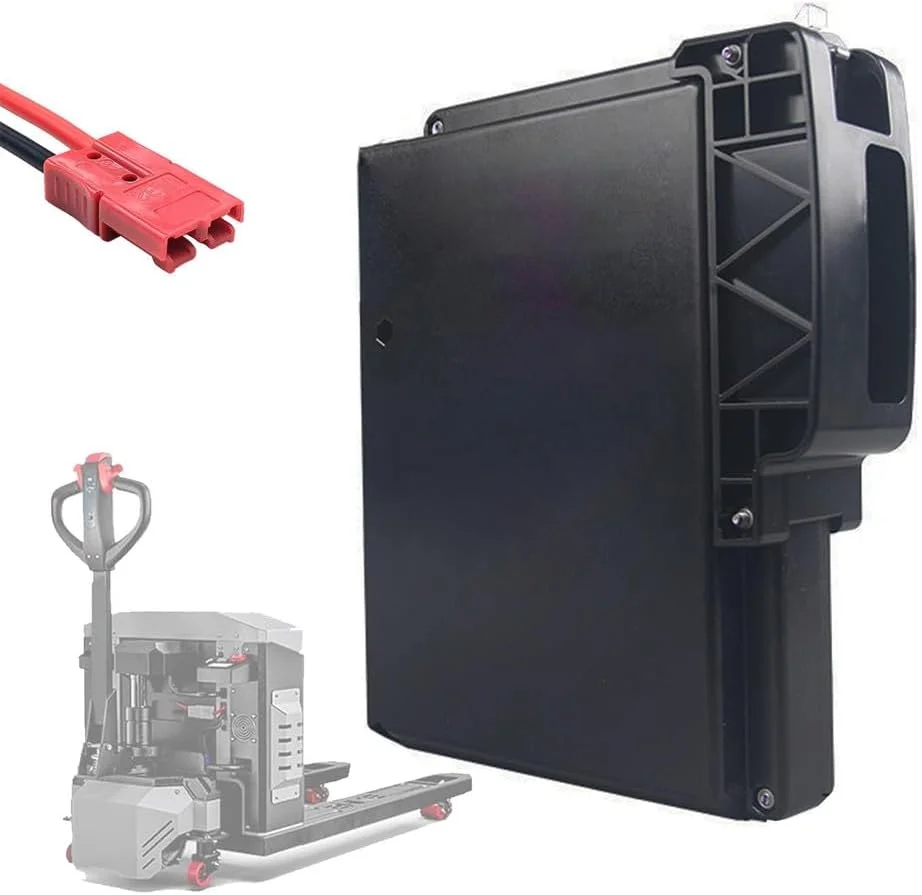 باطری لیفتراک 24 ولت 20 آمپر ساعت، باطری لیتیوم-یون قابل تعویض 24 ولت برای کامیون لجستیک انبار، کیت موتور 500 وات
