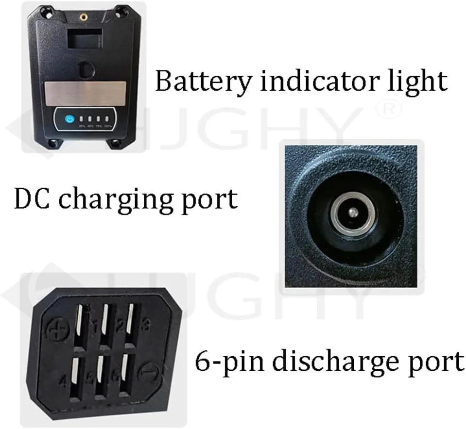 باطری الکترونیکی دوچرخه 48 ولت 20 آمپر ساعت 25 آمپر ساعت 30 آمپر ساعت 52 ولت 20 آمپر ساعت 25 آمپر ساعت لیتیوم یونی با برد محافظ BMS و شارژر برای موتورهای دوچرخه کوهستانی 0-1500 وات، 52 ولت 25 آمپر ساعت