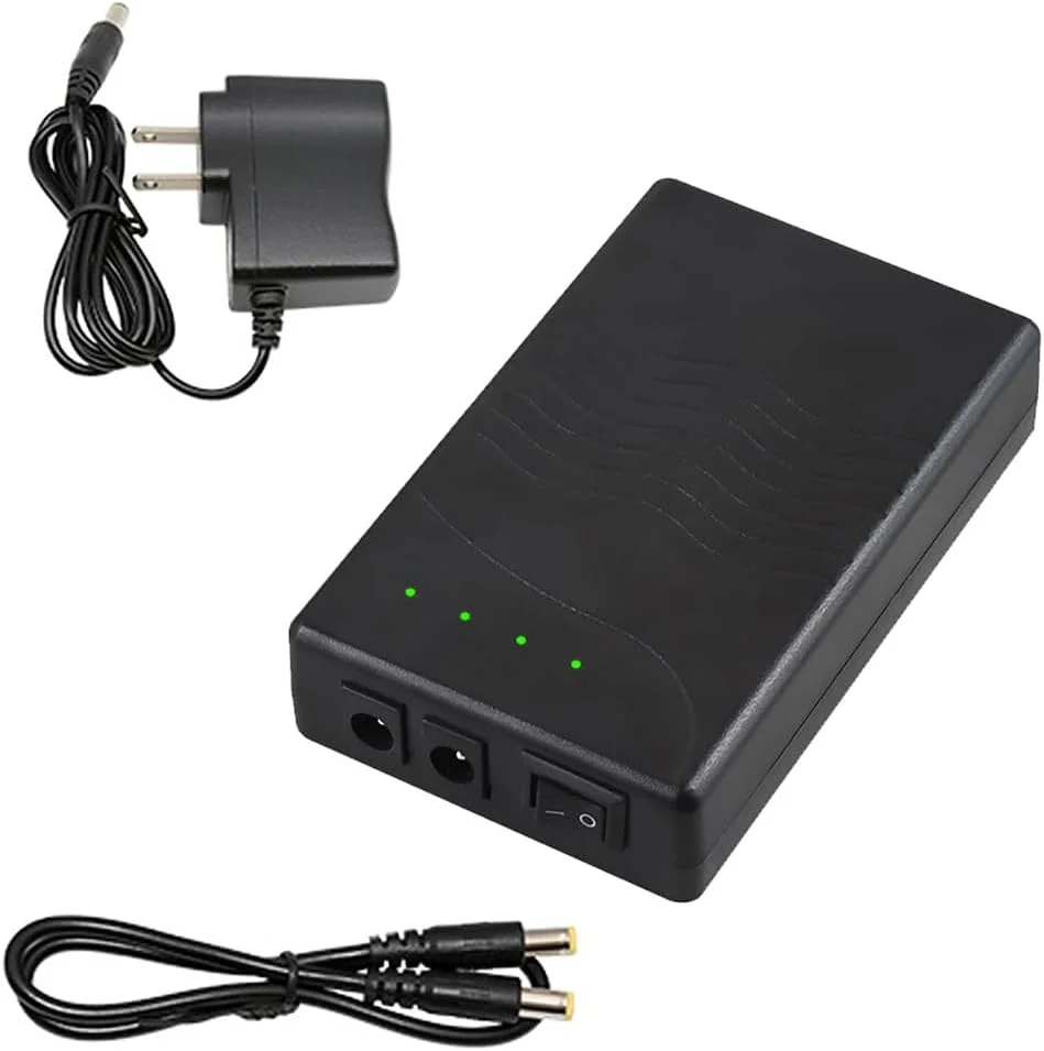 باتری لیتیومی 12 ولت 2000mAh 2500mAh 3000mAh 3400mAh پاور بانک قابل حمل برای نوار LED / دوربین مداربسته / روتر 12 ولت باتری قابل تعویض به همراه شارژر