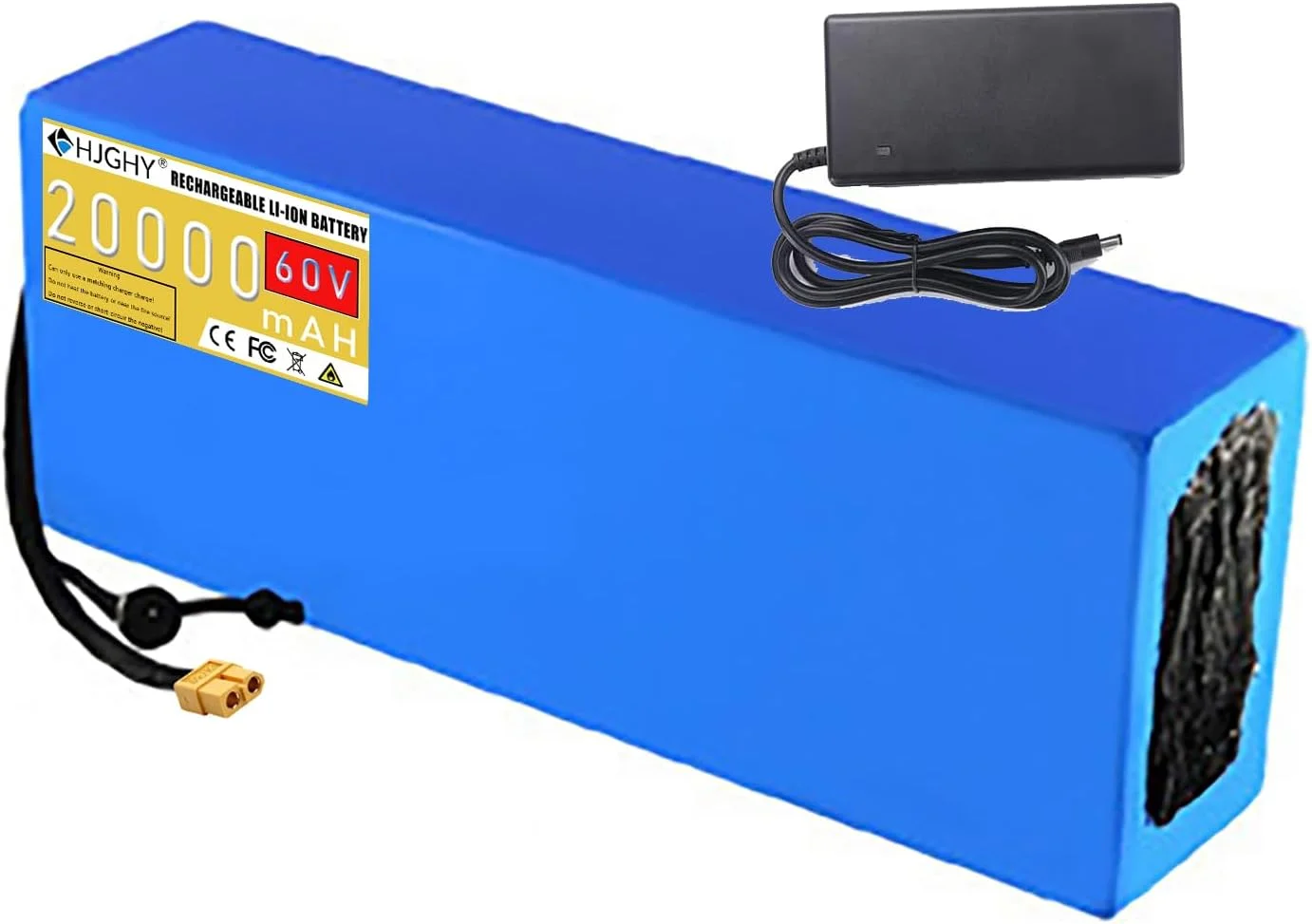 بسته باتری لیتیوم-یونی 36 ولت 30 آمپر ساعت، باتری دوچرخه برقی 48 ولت 35 آمپر ساعت، باتری لیتیومی 60 ولت 40 آمپر ساعت PVC با محافظ BMS برای موتور 540 وات - 2400 وات