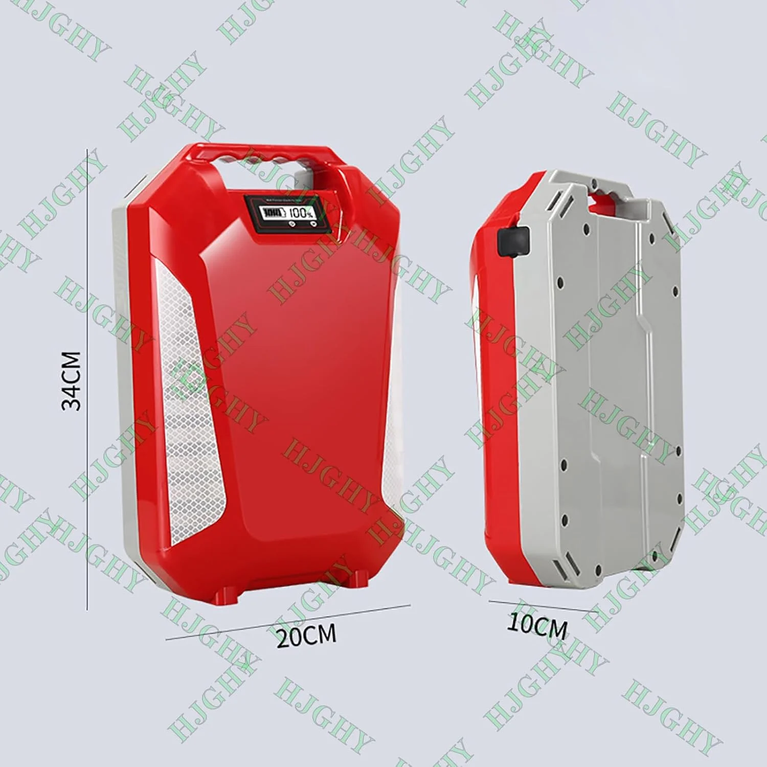 باتری لیتیوم یون 24 ولت 30 آمپر ساعت برای ماشین چمن زنی، باتری 36 ولت 12 آمپر ساعت برای دمنده، باتری 48 ولت 20 آمپر ساعت، باتری های قابل تعویض با کابل آداپتور برای موتور 250W-720W