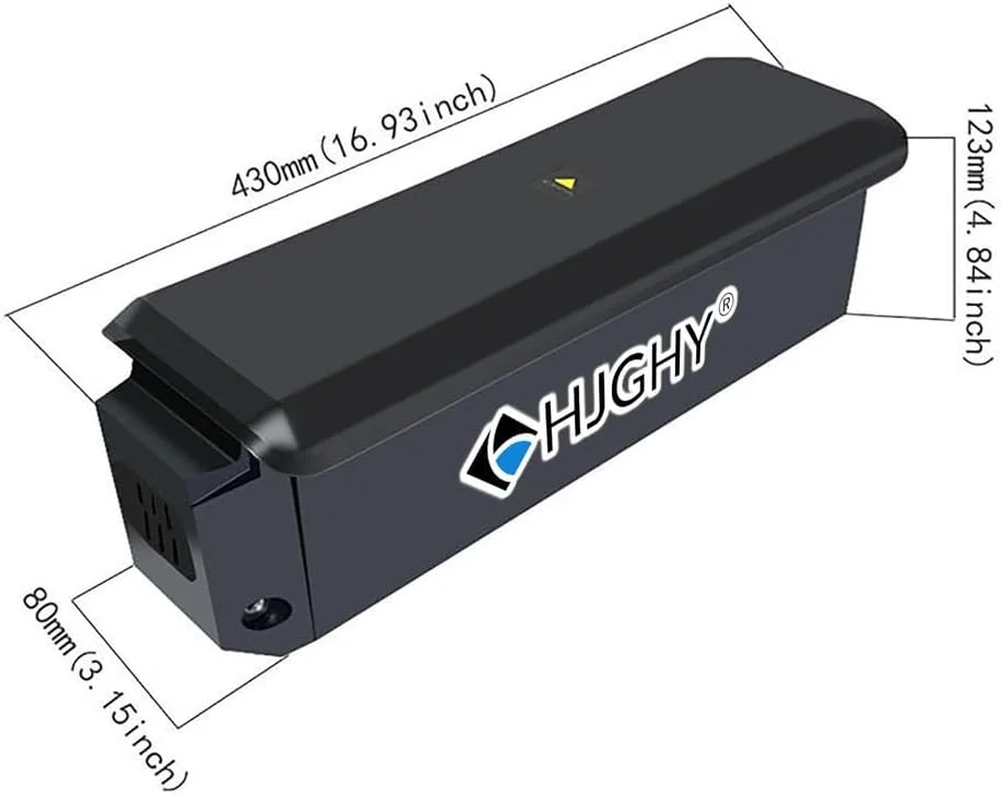 باطری دوچرخه برقی 48 ولت 20 آمپر ساعت 25 آمپر ساعت 30 آمپر ساعت باطری لیتیوم یون 52 ولت 20 آمپر ساعت 25 آمپر ساعت باطری قابل تعویض به همراه شارژر برای کیت های تبدیل موتور 960 وات - 1450 وات