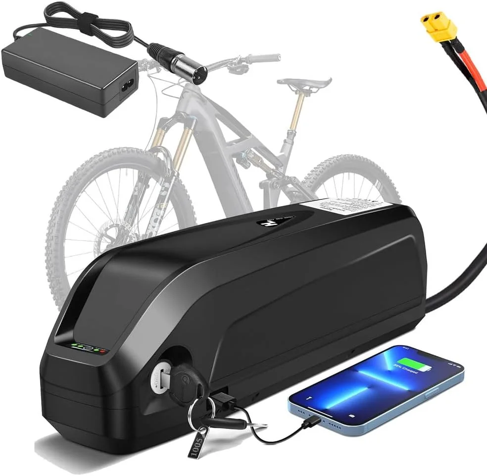 باتری دوچرخه برقی 24 ولت 20 آمپر ساعت 17.5 آمپر ساعت باتری لوله پایین 36 ولت 8 آمپر ساعت 10 آمپر ساعت باتری لیتیوم یون 48 ولت 13 آمپر ساعت 15 آمپر ساعت باتری های قابل تعویض با شارژر برای موتور 250 وات - 1100 وات