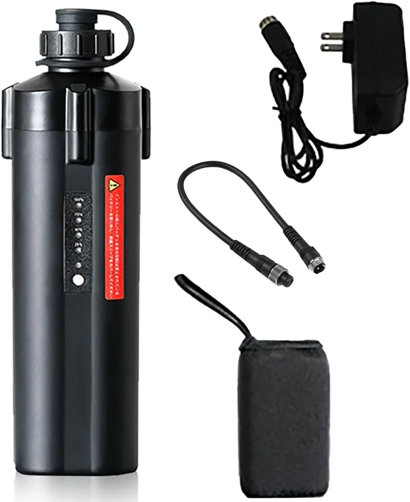 باتری لیتیوم یونی 14.8 ولت 7000 میلی آمپر ساعت / 10000 میلی آمپر ساعت برای قرقره های ماهیگیری برقی، باتری قابل تعویض 14.8 ولت با سیم اتصال برای موتور وینچ برقی 0-150 وات، 14.8 ولت 10000 میلی آمپر ساعت