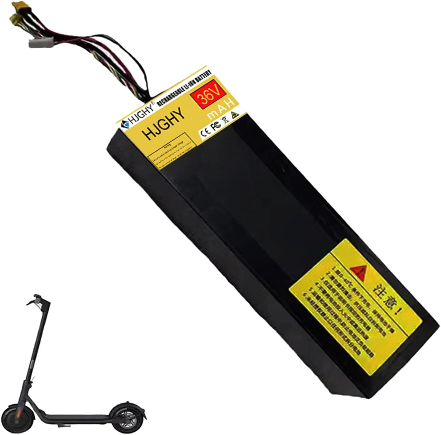 باطری اسکوتر برقی 36 ولت با ظرفیت 5200mAh 7800mAh 10400mAh 14000mAh، بسته باتری لیتیوم-یون جایگزین قطعات اسکوتر 36 ولت 14000mah