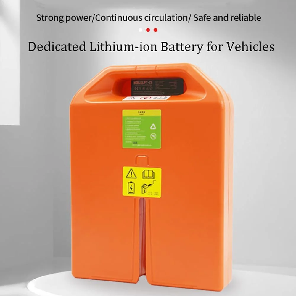 باطری لیتیوم آهن فسفات مناسب برای موتورهای 500 تا 1000 وات، قابل استفاده در پالت تراک برقی 24 ولت 20 آمپر ساعت و 36 آمپر ساعت و همچنین لیفتراک تخلیه و بارگیری 48 ولت 20 آمپر ساعت به همراه دستگیره