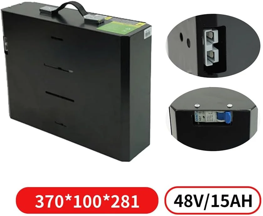 بسته باتری لیتیومی 48 ولت برای جک پالت برقی، 48 ولت 15 آمپر ساعت، بسته باتری لیفتراک برقی با دسته برای SL20L3E-E/ ETU20، لوازم جانبی یدکی