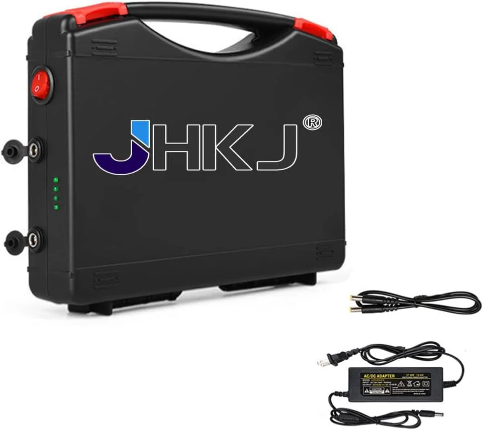 بسته باتری لیتیومی قابل حمل 12 ولت با ظرفیت بالا برای روشنایی، دوربین و صدا