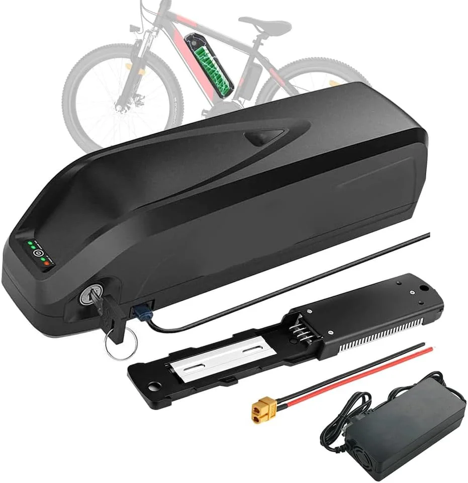 باتری لیتیومی 48 ولت برای دوچرخه برقی، باتری یون لیتیومی قابل جابجایی 36 ولت 13 آمپر ساعت 15 آمپر ساعت 17.5 آمپر ساعت برای کیت موتور 250 وات - 1000 وات