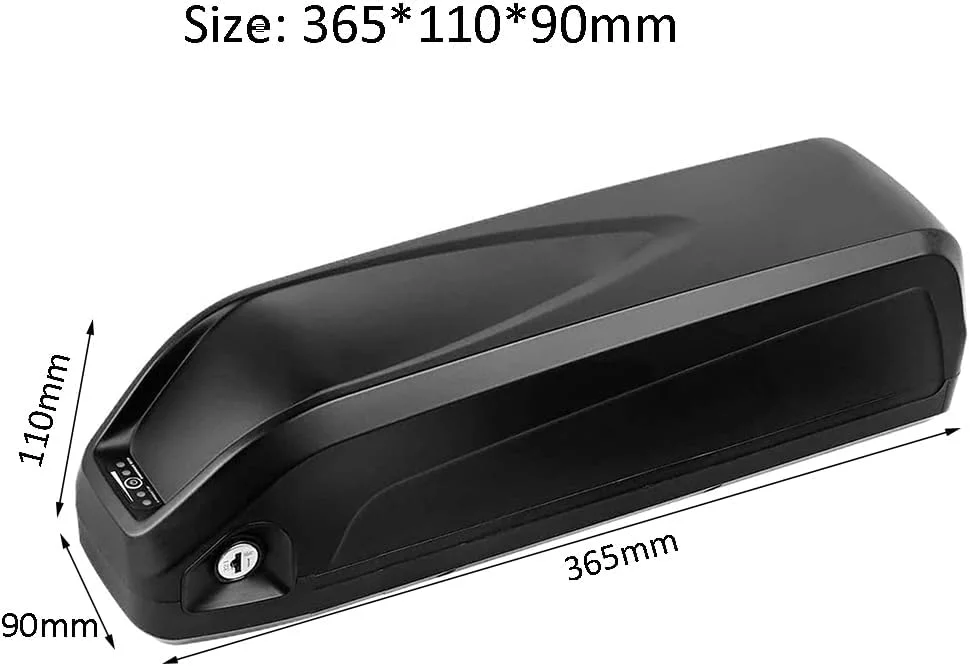 باتری لیتیومی 48 ولت برای دوچرخه برقی، باتری یون لیتیومی قابل جابجایی 36 ولت 13 آمپر ساعت 15 آمپر ساعت 17.5 آمپر ساعت برای کیت موتور 250 وات - 1000 وات