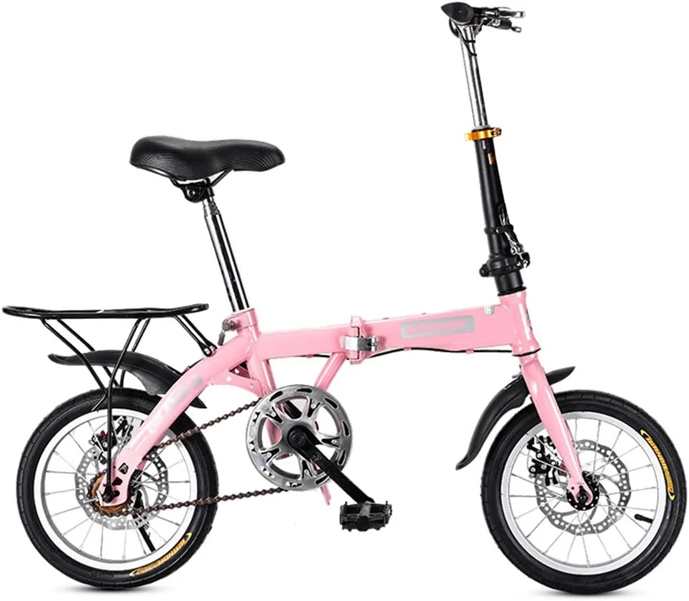 دوچرخه تاشو کوچک و ساده مد روز، دوچرخه شهری سبک وزن مناسب آقایان، بانوان و دانشجویان