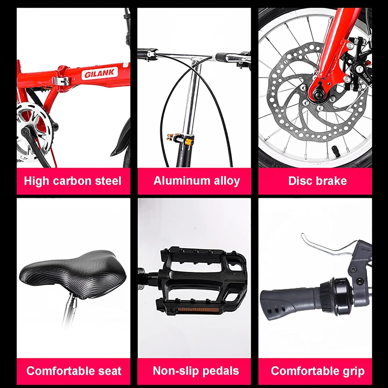 دوچرخه تاشو کوچک و ساده مد روز، دوچرخه شهری سبک وزن مناسب آقایان، بانوان و دانشجویان دوچرخه تاشو کوچک و ساده مد روز، دوچرخه شهری سبک وزن مناسب آقایان، بانوان و دانشجویان