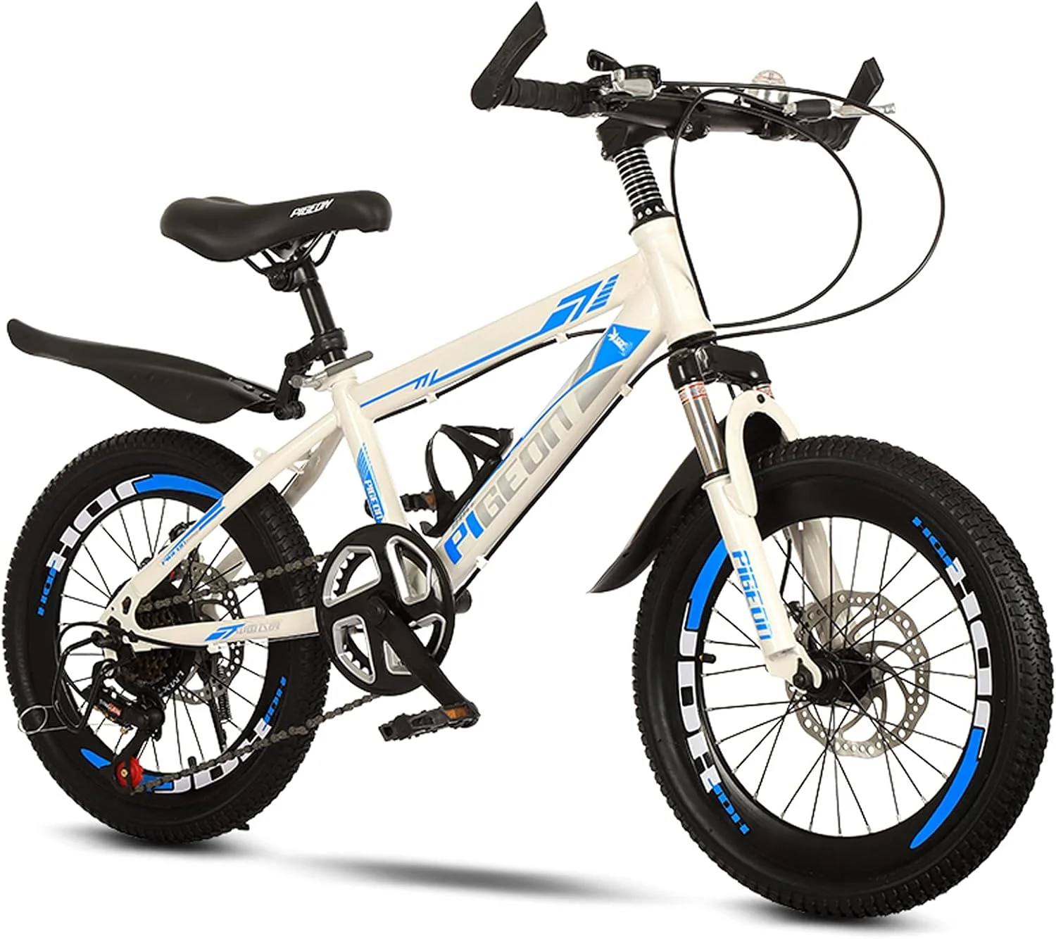 دوچرخه کوهستانی تاشو ساده و مد روز با چرخ های 20/22 اینچی، ترمز دیسکی دوبل، سیستم تعلیق کامل ضد لغزش، به همراه جا لیوانی برای ورزش های فضای باز دانش آموزان و بزرگسالان
