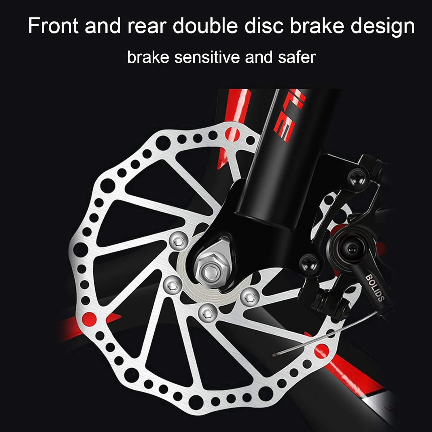 دوچرخه کوهستانی تاشو ساده و مد روز سایز 20/22/24 اینچ، مناسب برای مردان و زنان بزرگسال و کودکان، 21 دنده، ضد لغزش، مناسب برای کودکان و بزرگسالان بالای 10 سال (رنگ: آبی، سایز: 22 اینچ)