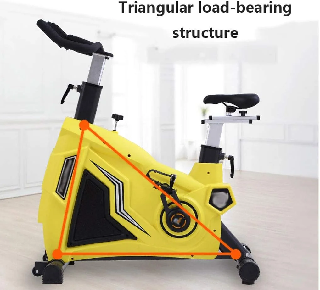 دوچرخه ورزشی، تجهیزات ورزشی، چرخ لنگر وزن جامد، سرعت متغیر بی نهایت، صدای بسیار کم، مناسب برای استفاده در دفتر یا خانه