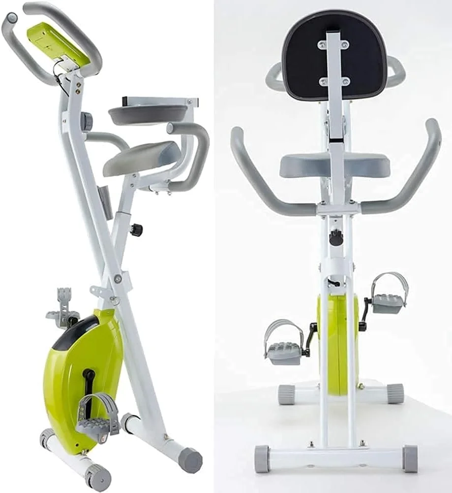 دوچرخه ثابت برای تمرین در خانه، دوچرخه اسپینینگ داخل سالن، تاشو، دوچرخه ورزشی ثابت با پدال کنترل مغناطیسی، تجهیزات تناسب اندام هوازی