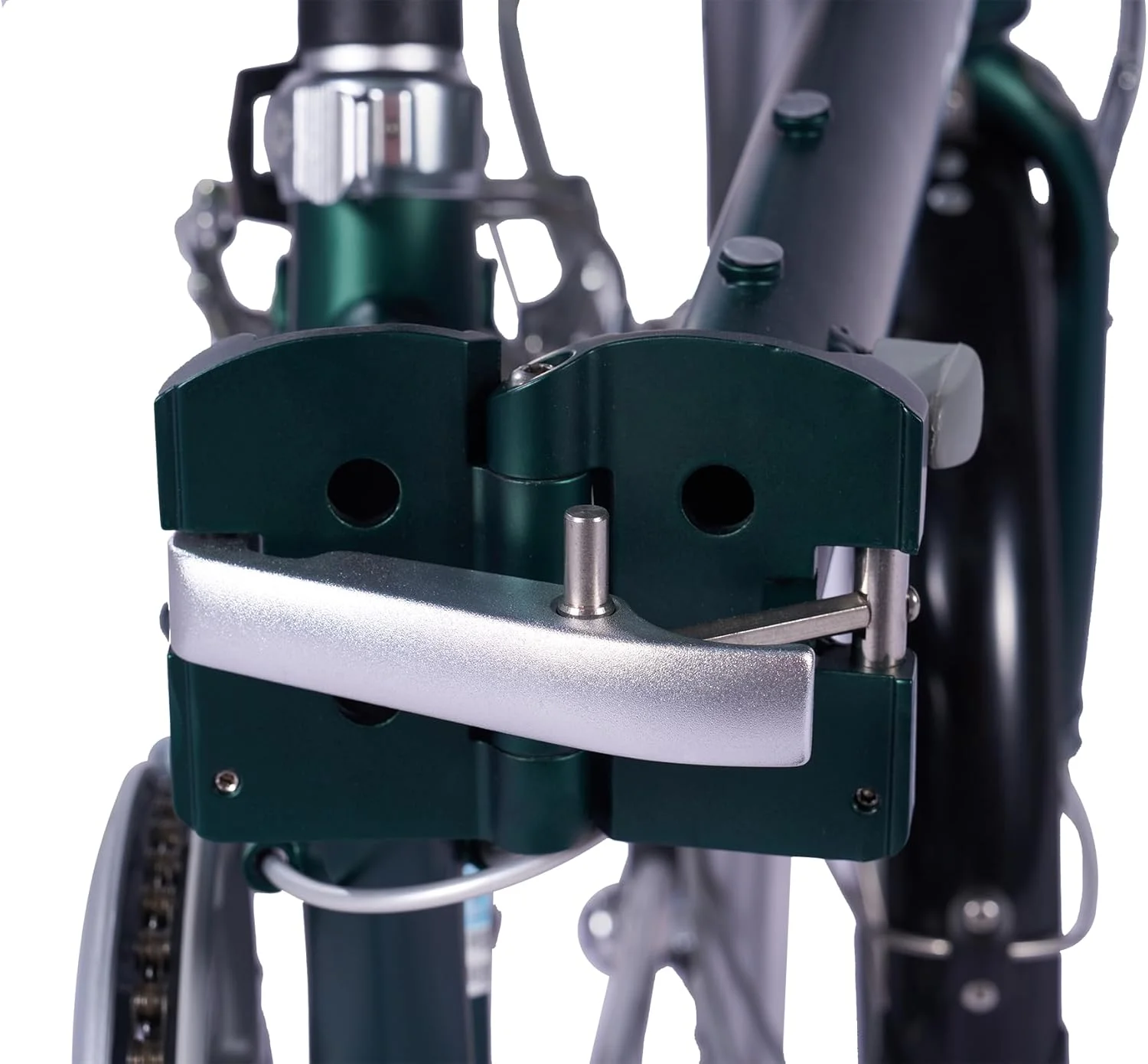 دوچرخه تاشو داهون روت، چرخ 20 اینچی، سبز تیره