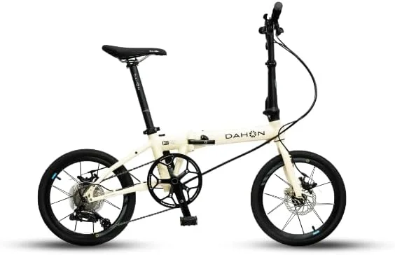 دوچرخه تاشو داهون K9، چرخهای ۱۶ اینچی، بژ دوچرخه تاشو داهون K9، چرخهای ۱۶ اینچی، بژ