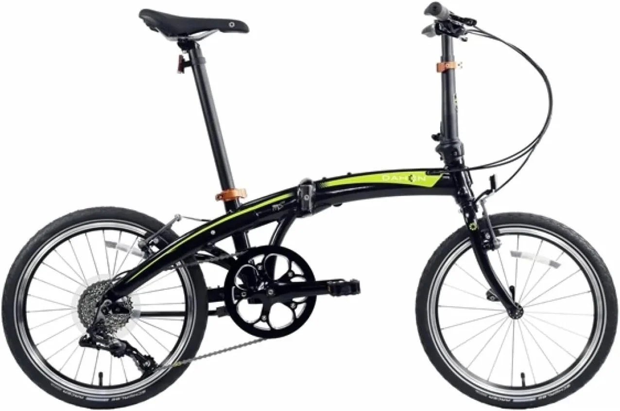 دوچرخه تاشو ۲۰ اینچی داهون مدل MU D9، سبز