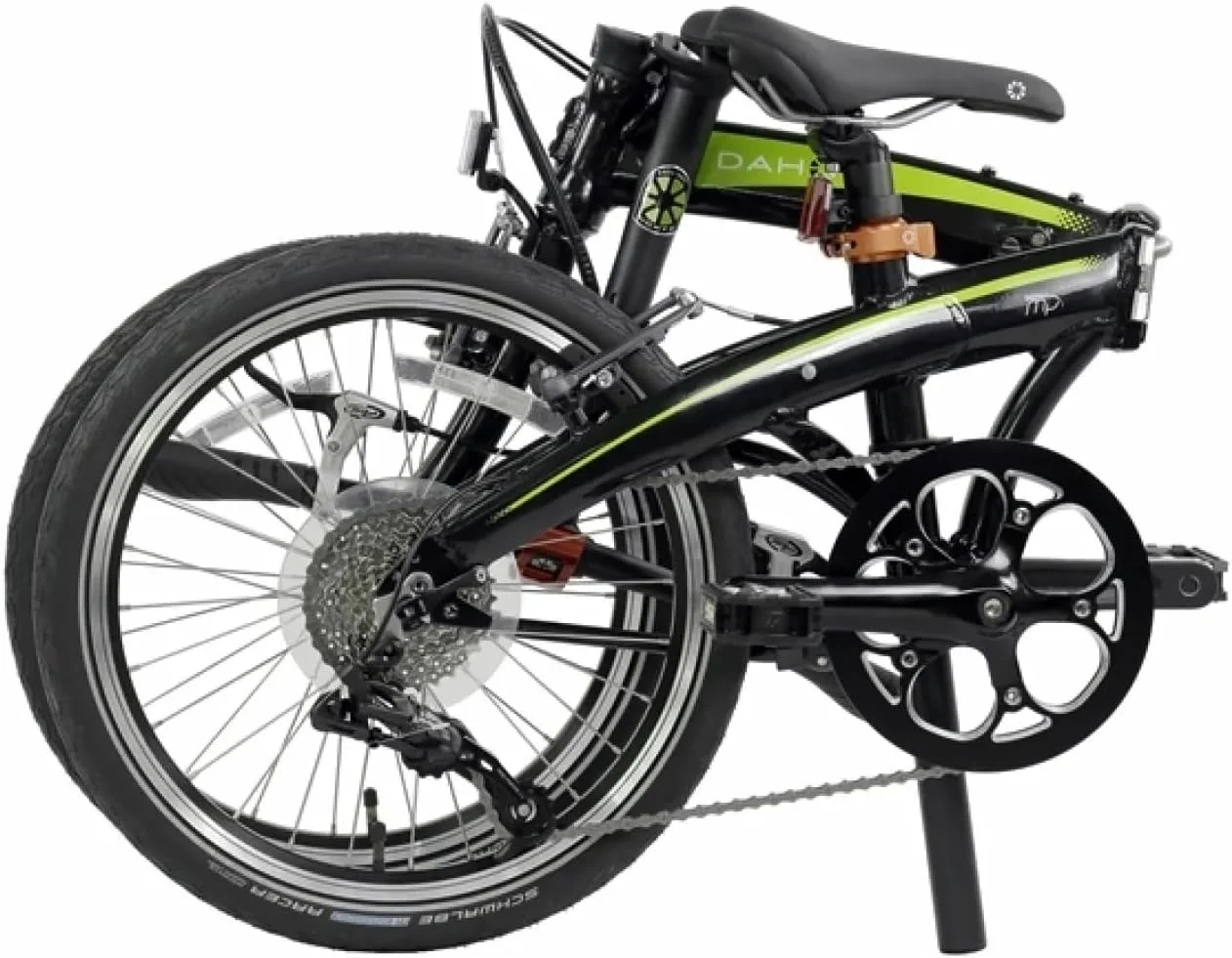 دوچرخه تاشو ۲۰ اینچی داهون مدل MU D9، سبز