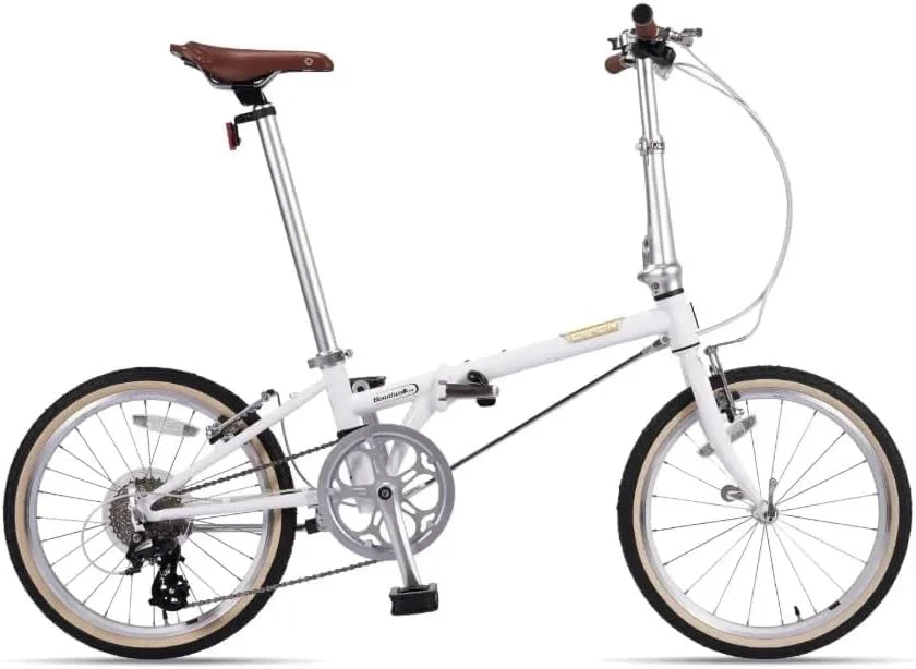 دوچرخه تاشو داهون Boardwalk D8، چرخ 20 اینچی، سفید