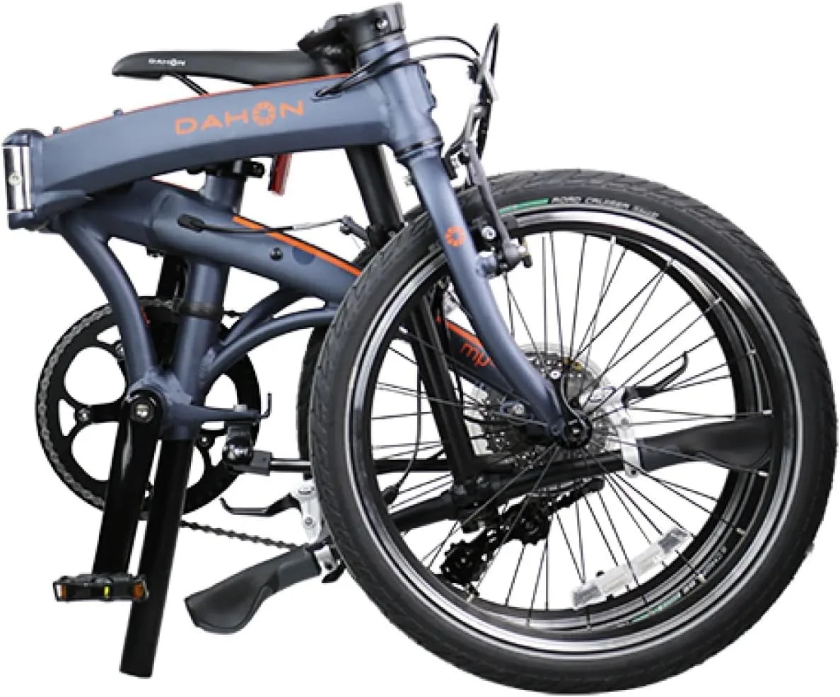 دوچرخه تاشو داهون MU D9، چرخ 20 اینچی، آبی