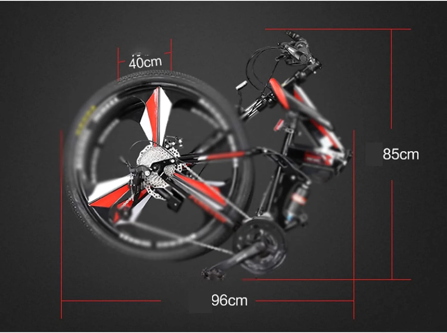 دوچرخه کوهستانی تاشو با دنده متغیر، کمک فنر دوبل و بدنه نرم مناسب مسابقات دوچرخه کوهستانی تاشو با دنده متغیر، کمک فنر دوبل و بدنه نرم مناسب مسابقات