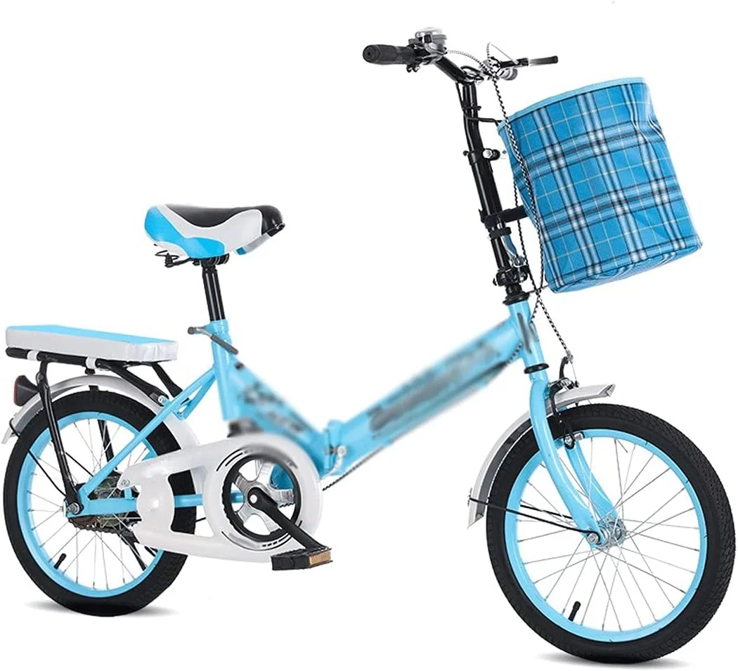 دوچرخه تاشو چند منظوره با سیستم جذب شوک، نصب آسان، مناسب بزرگسالان و بانوان (Hortel, 16 اینچ) دوچرخه تاشو چند منظوره با سیستم جذب شوک، نصب آسان، مناسب بزرگسالان و بانوان (Hortel, 16 اینچ)