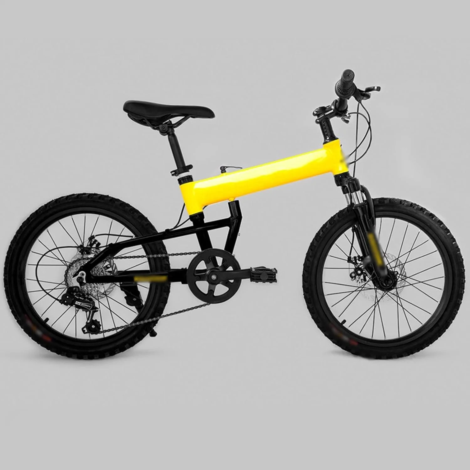 دوچرخه تفریحی، دوچرخه کوهستانی تاشو 20 اینچی 6 سرعته با قابلیت جذب شوک مناسب برای مسابقات کراس کانتری (Hortelé) دوچرخه تفریحی، دوچرخه کوهستانی تاشو 20 اینچی 6 سرعته با قابلیت جذب شوک مناسب برای مسابقات کراس کانتری (Hortelé)