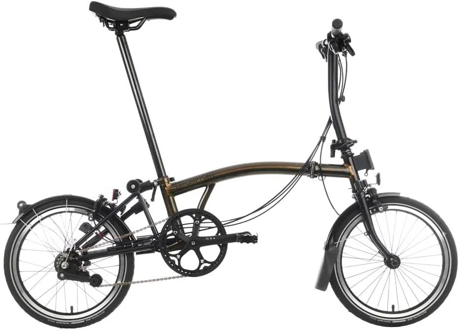 دوچرخه تاشو 6 سرعته Brompton C Line - مشکی براق