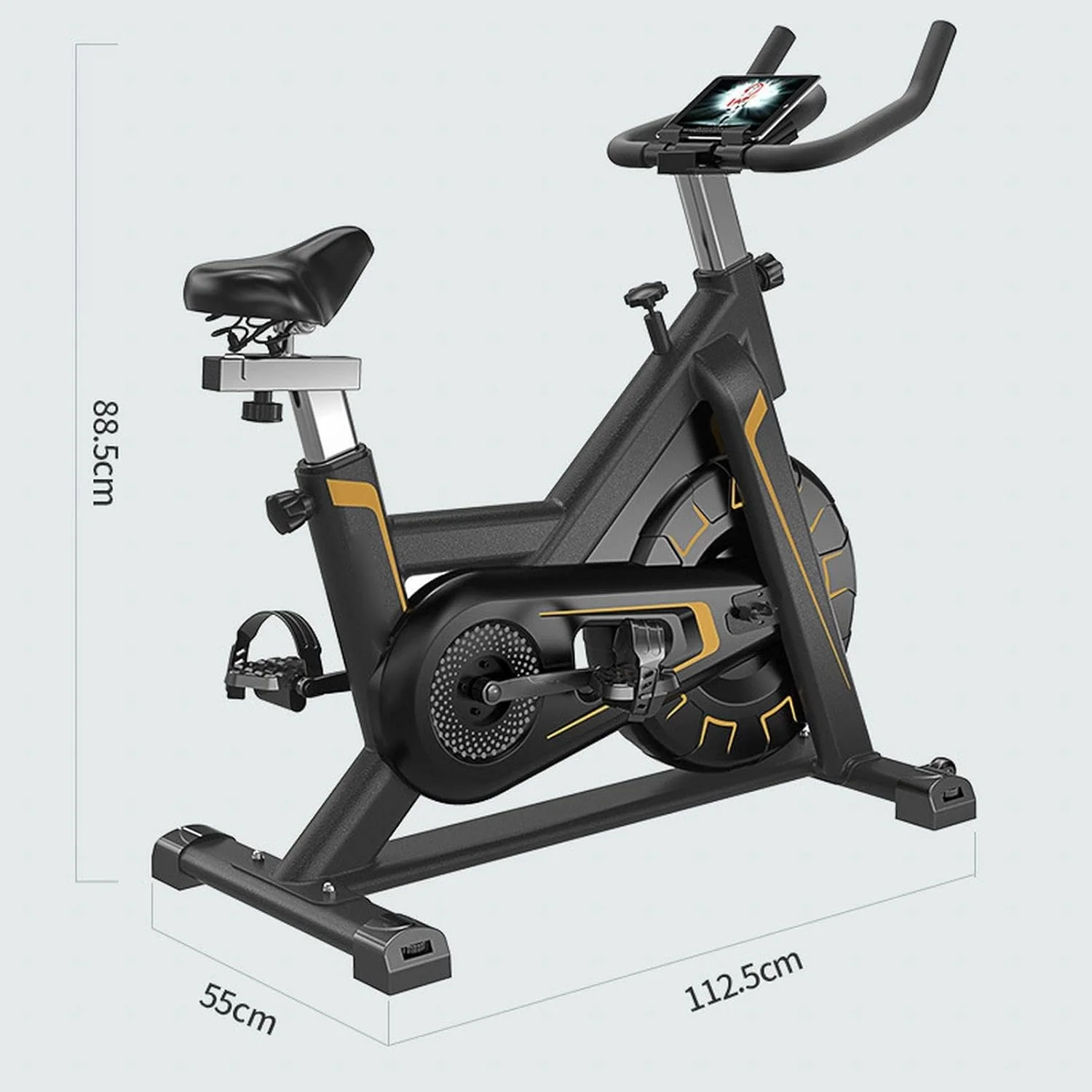 دوچرخه ثابت ورزشی مناسب برای تمرینات ورزشی بی صدا در محیط داخلی