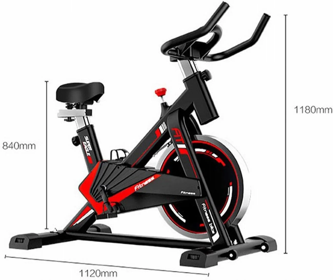 دوچرخه ثابت ورزشی خانگی بی صدا