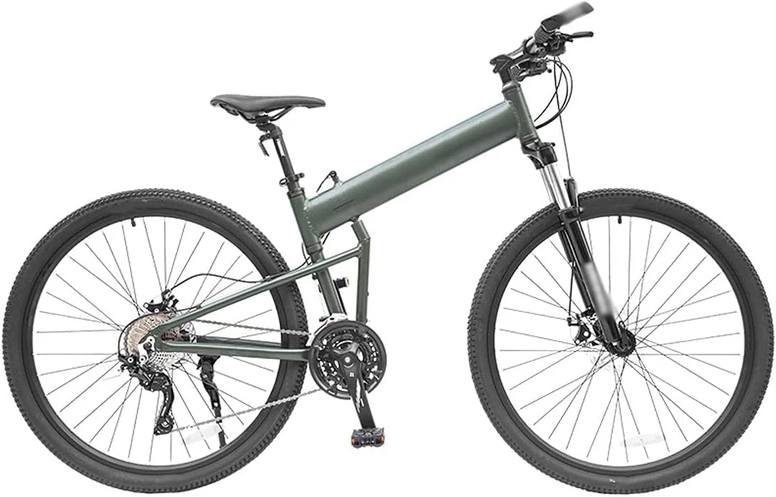 دوچرخه کوهستان تاشو 29 اینچ آلیاژ آلومینیوم 27 سرعته مناسب سفر و طبیعت گردی