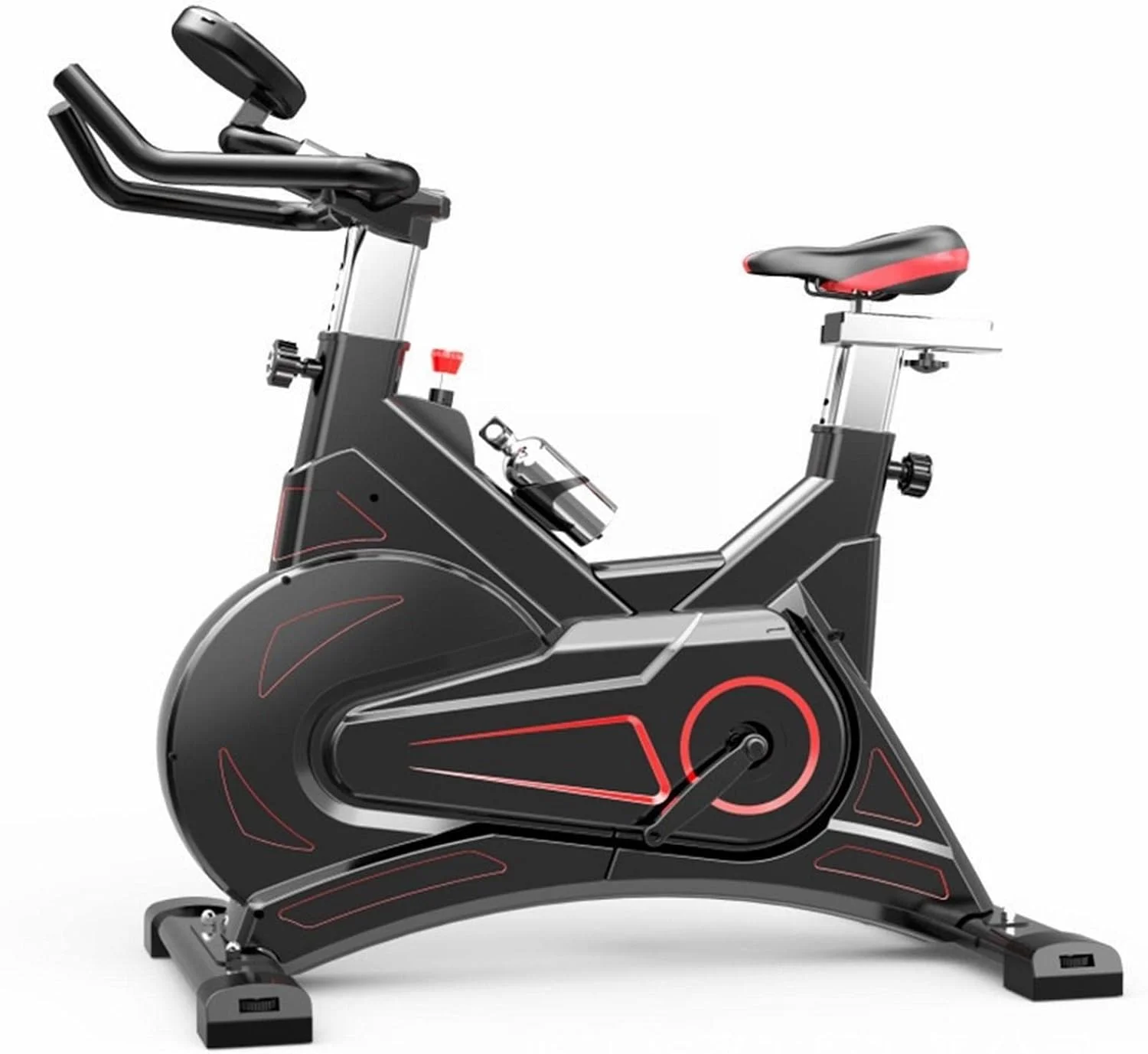 دوچرخه ثابت ورزشی با ارسال رایگان، دوچرخه اسپینینگ مغناطیسی لوکس با برنامه تمرینی جامع