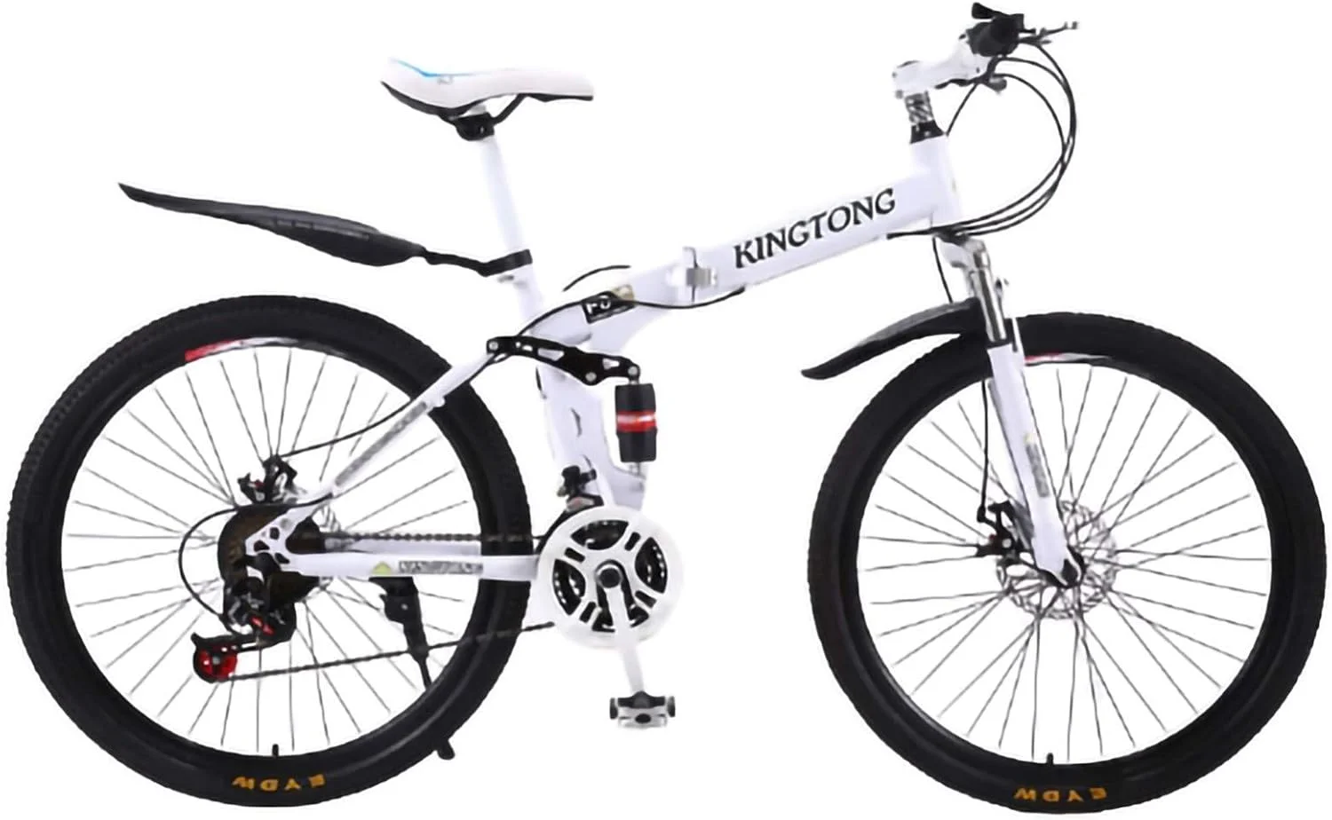 دوچرخه کوهستانی تاشو بزرگسال سایز ۲۴/۲۶ اینچ، دوچرخه تاشو MTB با سیستم تعلیق دوبل، دوچرخه تاشو ۲۴/۲۷ سرعته با ترمز دیسکی دوبل، مناسب دانشجویان، بزرگسالان، بانوان و آقایان، دوچرخه تاشو شهری A 24 i