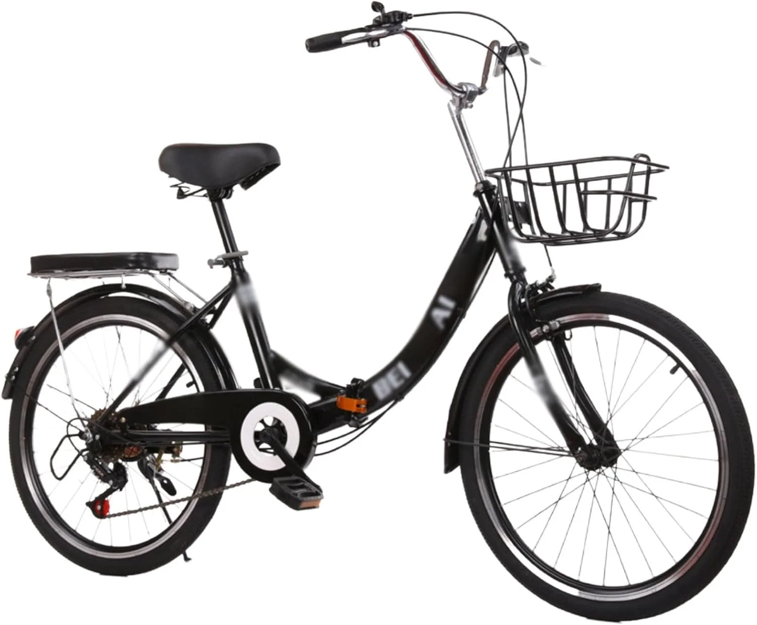 دوچرخه تاشو سایزهای ۲۰، ۲۲، ۲۴ و ۲۶ اینچ - دوچرخه با ۲۱ دنده، فریم فولادی کربنی، دوچرخه تاشو برای رفت و آمد شهری، دوچرخه تاشو با نشیمن نرم