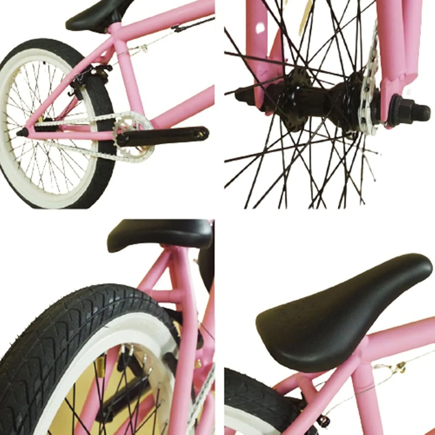 دوچرخه BMX مونتاژ کامل، دوچرخه ممتاز بدلکاری 20 اینچی BMX با عملکرد عالی