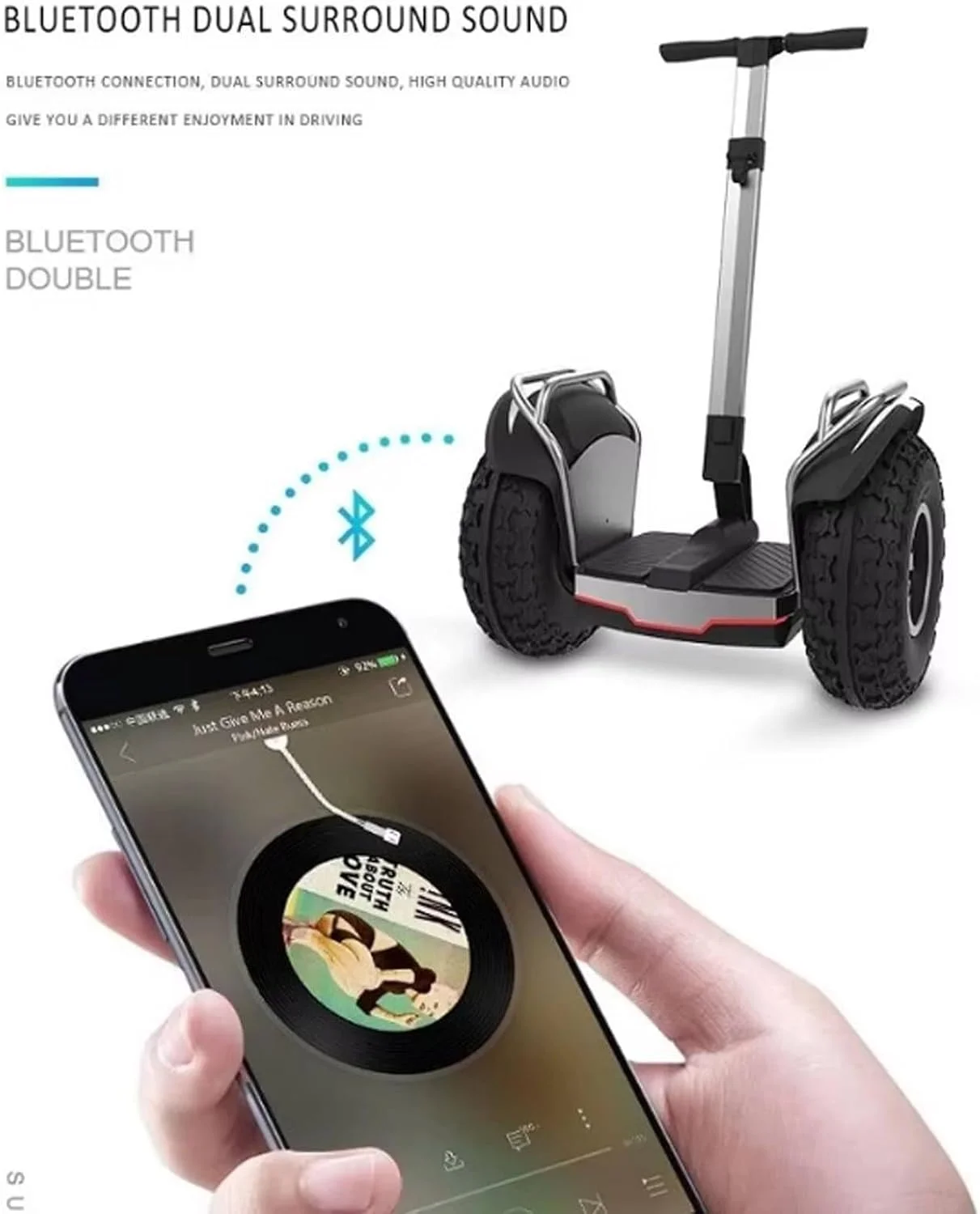 دوچرخه حمل و نقل شخصی 19 اینچی - صفحه نمایش 6.5 اینچی + چراغ حالت، دوچرخه آفرود، دوچرخه هوشمند