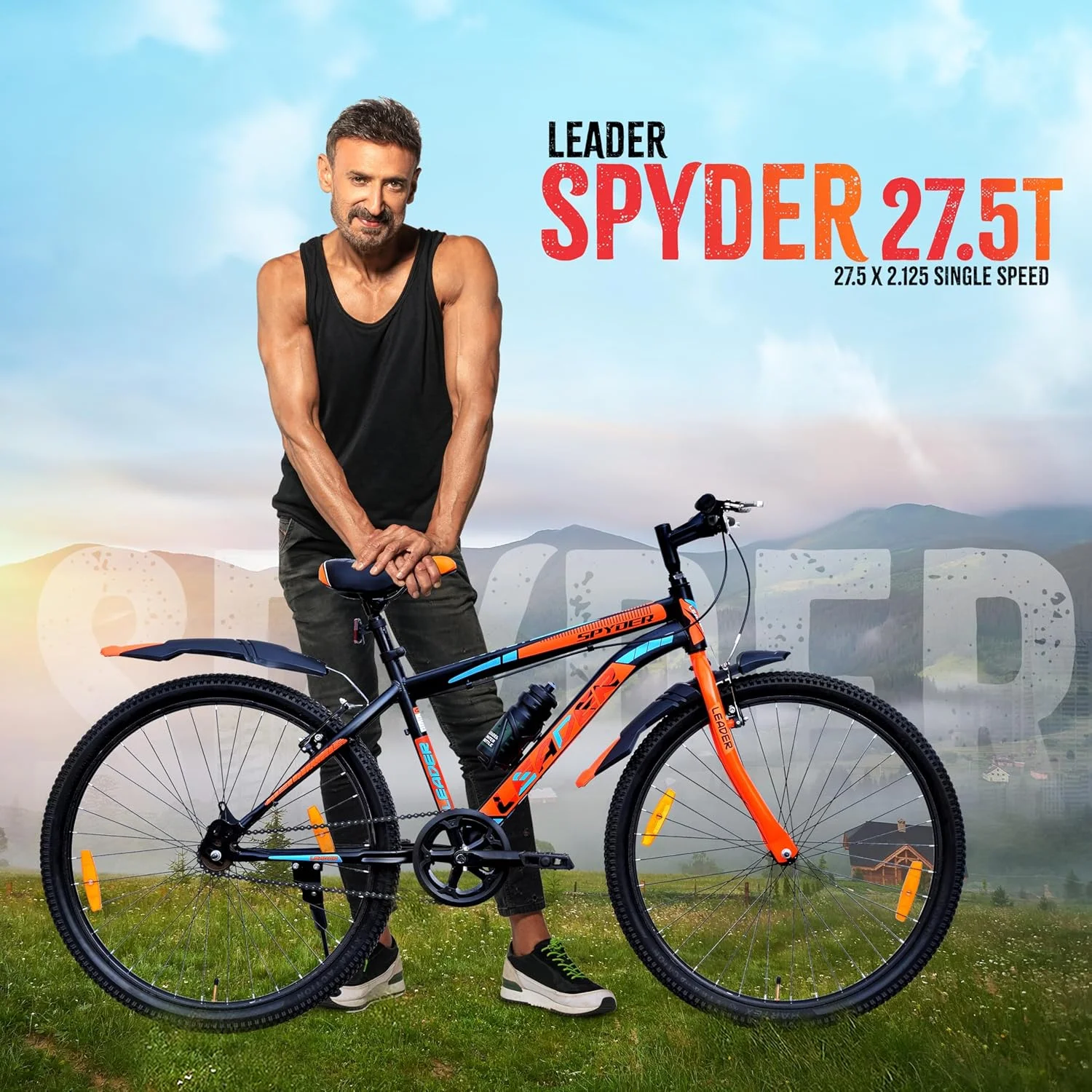 دوچرخه کوهستانی تک سرعته لیدر اسپایدر 27.5T به همراه لوازم جانبی کامل برای آقایان دوچرخه کوهستانی تک سرعته لیدر اسپایدر 27.5T به همراه لوازم جانبی کامل برای آقایان