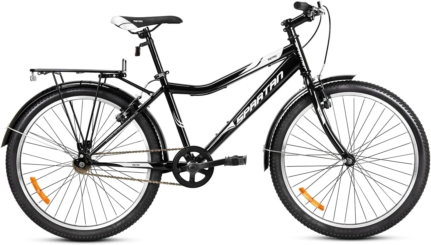 دوچرخه شهری اسپارتان سایز 26 اینچ | دوچرخه شهری سبک و شیک | طراحی تک سرعته | ایده آل برای رفت و آمد شهری | طراحی ارگونومیک | مناسب برای نوجوانان و بزرگسالان | SP-3241