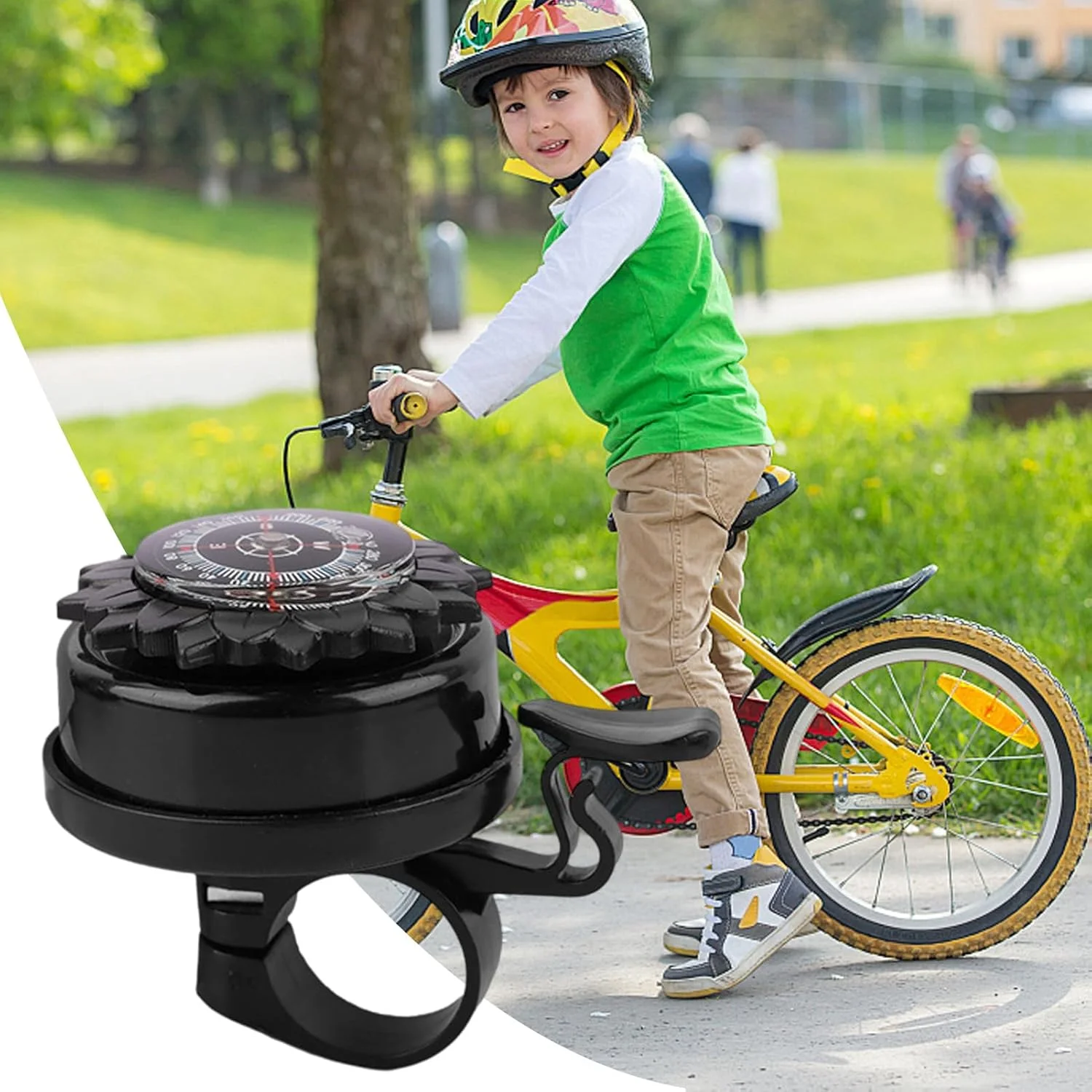 زنگ دوچرخه کودکانه، دوچرخه کورسی | زنگ فرمان به همراه قطب نما، لوازم جانبی دوچرخه سواری برای رفت و آمد، مدرسه، ورزش، کمپینگ، شهر، ساحل، فضای باز، کوهستان، مسابقه، پارک کودکان زنگ دوچرخه کودکانه، دوچرخه کورسی | زنگ فرمان به همراه قطب نما، لوازم جانبی دوچرخه سواری برای رفت و آمد، مدرسه، ورزش، کمپینگ، شهر، ساحل، فضای باز، کوهستان، مسابقه، پارک کودکان