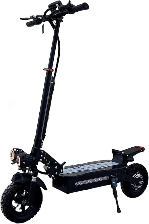 اسکوتر برقی حرفه ای برای بزرگسالان - موتور 2000 وات | حداکثر سرعت 65 کیلومتر در ساعت | باتری 48 ولت 13 آمپر | بدنه تاشو | نمایشگر LCD | چراغ های LED | ترمزهای دیسکی دوبل | تحمل وزن تا 150 کیلوگرم اسکوتر برقی حرفه ای برای بزرگسالان - موتور 2000 وات | حداکثر سرعت 65 کیلومتر در ساعت | باتری 48 ولت 13 آمپر | بدنه تاشو | نمایشگر LCD | چراغ های LED | ترمزهای دیسکی دوبل | تحمل وزن تا 150 کیلوگرم