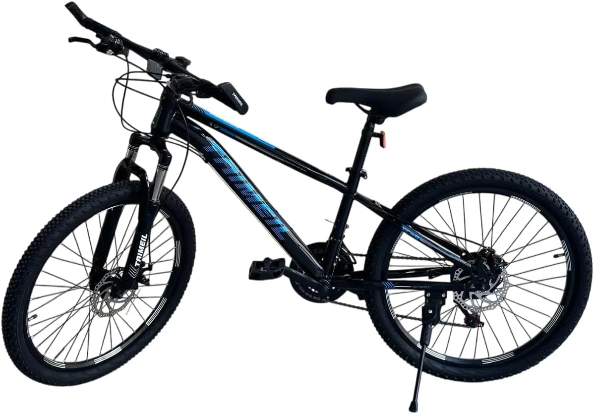 دوچرخه کوهستان، ۲۴ اینچ، ۲۱ دنده، بدنه فولاد کربنی، ترمز دیسکی دوچرخه کوهستان، ۲۴ اینچ، ۲۱ دنده، بدنه فولاد کربنی، ترمز دیسکی